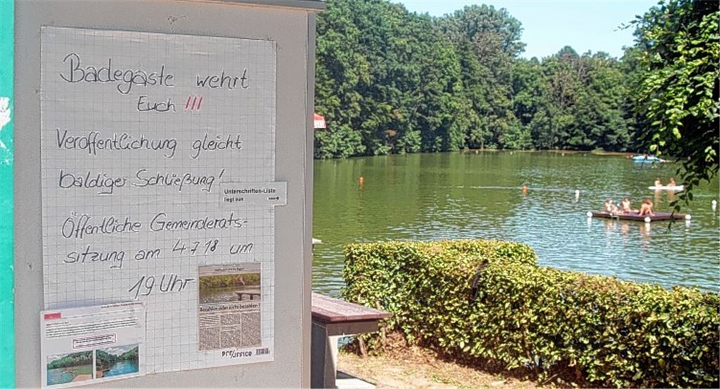 Maulbronner kämpfen für Naturfreibad