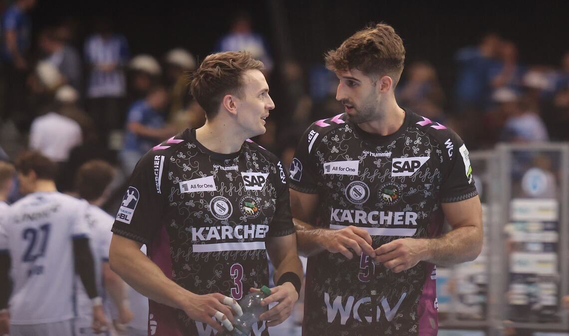 Max Häfner (li.), Antonio Serradilla: Zwei wichtige Punkte gewonnen.