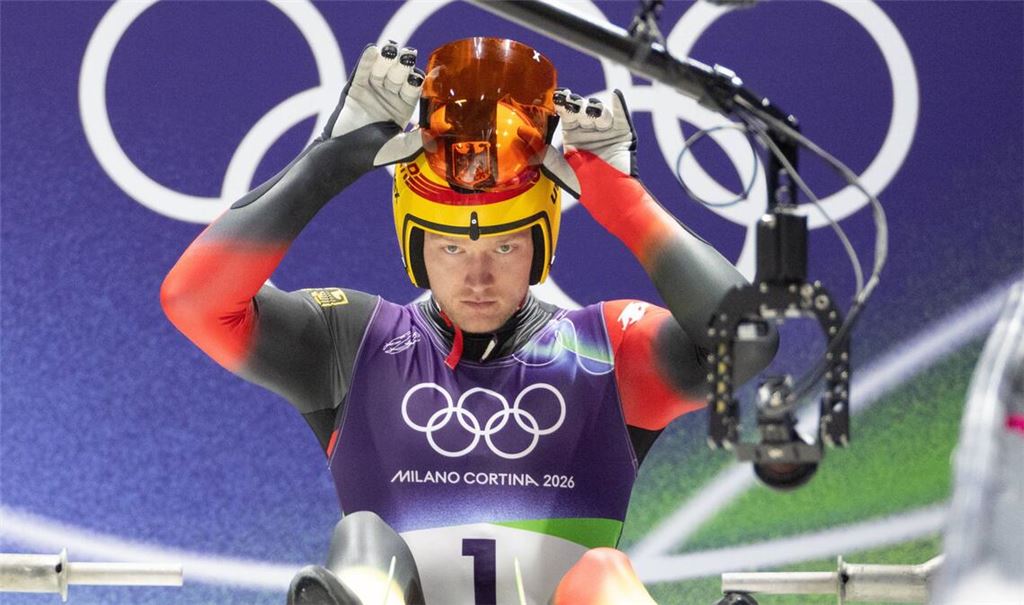 Max Langenhan holt die erste Goldmedaille für Deutschland bei Olympia 2026.