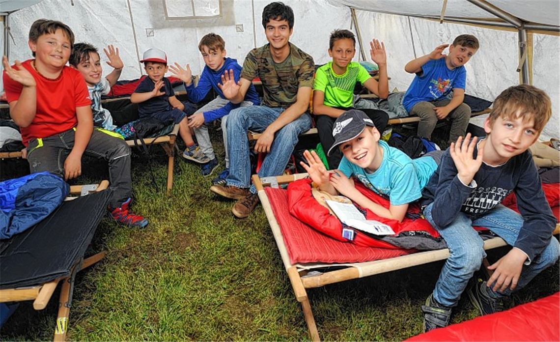 Kinder lernen das Miteinander