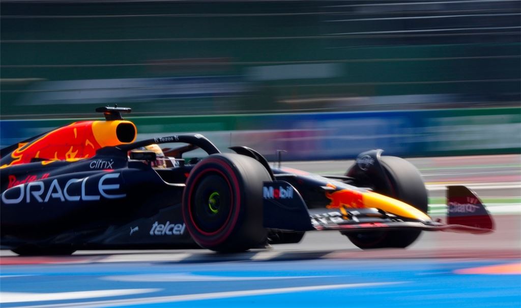 Max Verstappen sicherte sich im Red Bull die Mexiko-Pole.