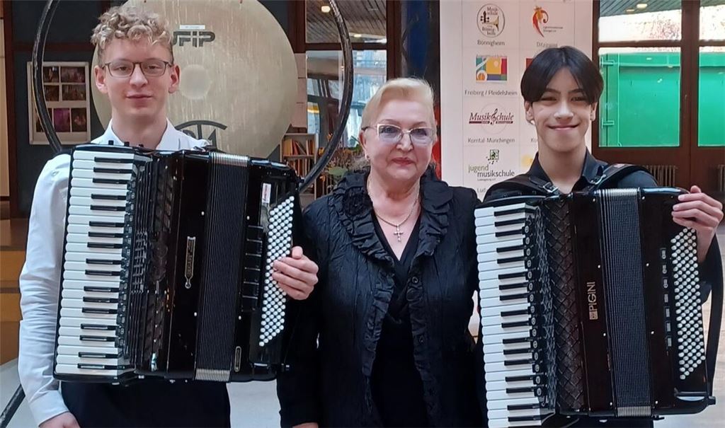 Maximilian Rotfuß, Margarete Glock und Patrick Meier (v.li.). Foto: privat