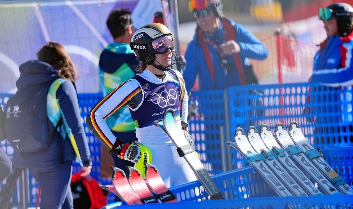 Medaillen-Traum geplatzt: Lena Dürr war sichtlich enttäuscht.