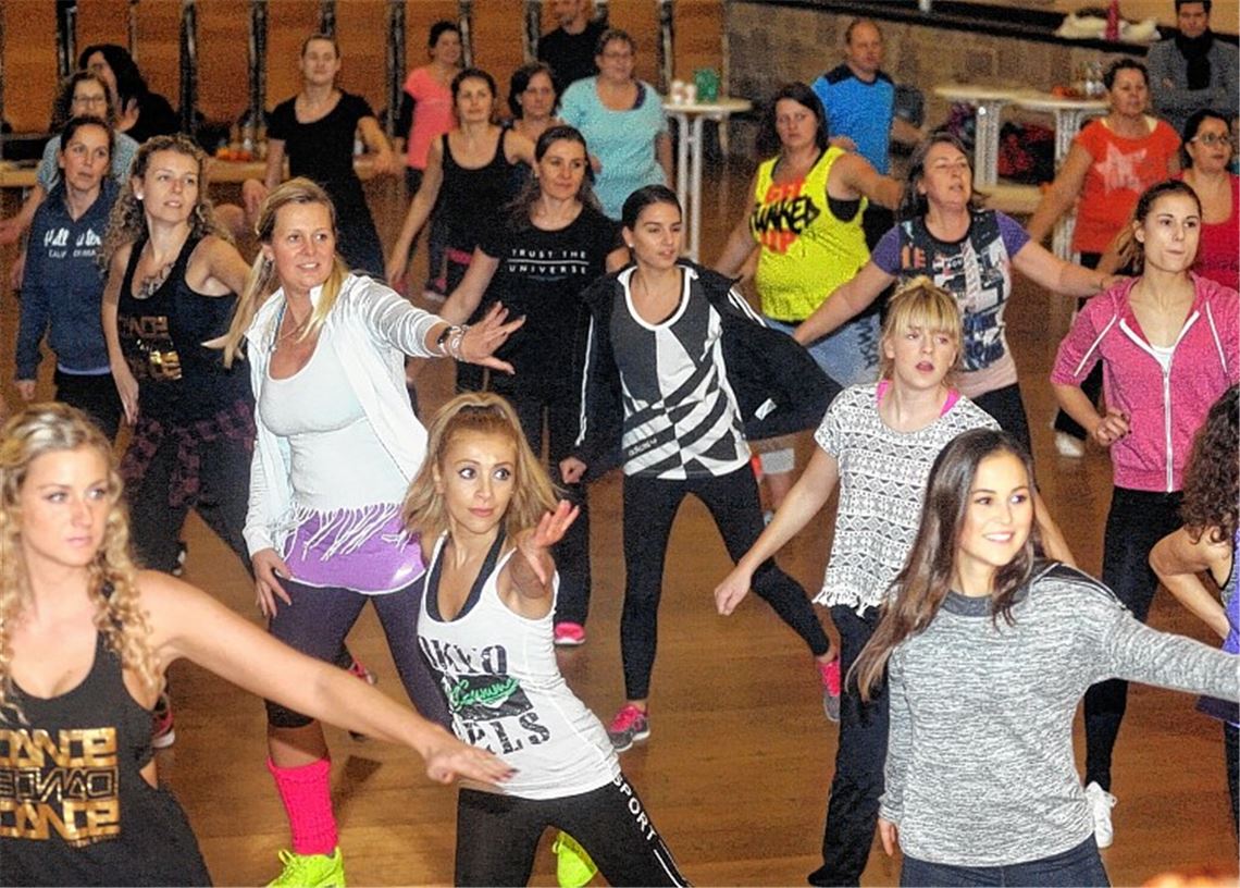Zumba tanzen für einen guten Zweck