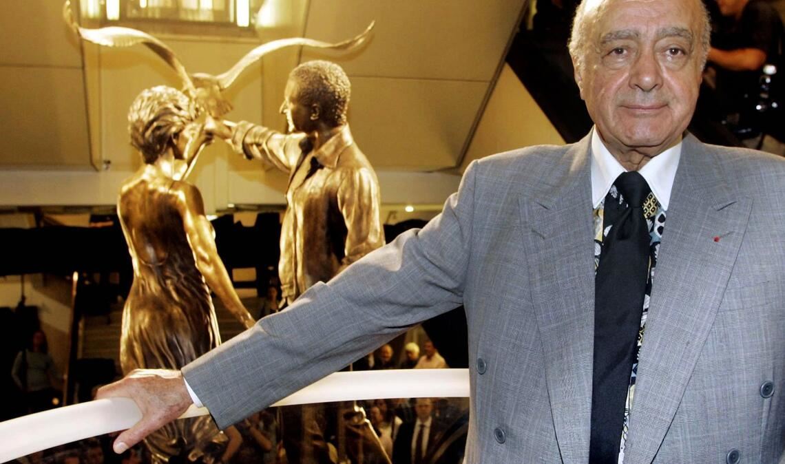 Mehrere Frauen hatten dem gestorbenen Unternehmer Mohamed Al Fayed sexuelle Gewalt vorgeworfen. (Archivbild)