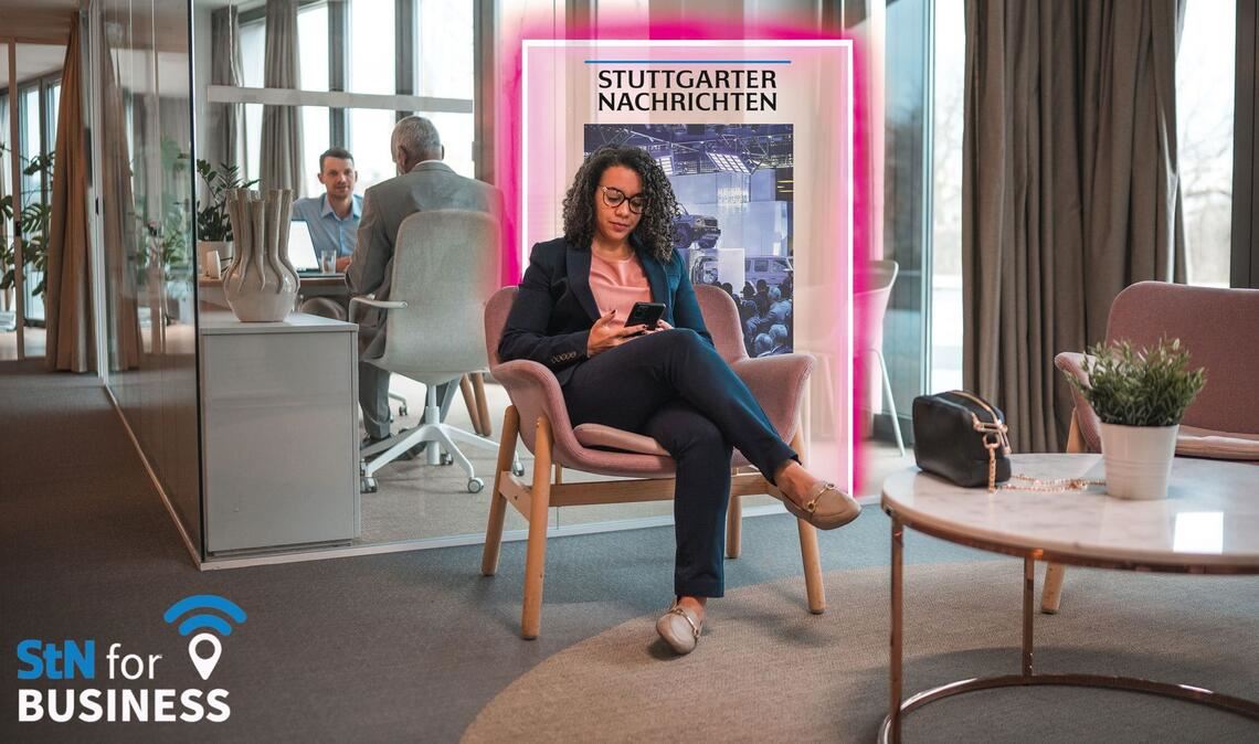 Mehrwert für alle: Unser E-Paper ist perfekt für alle Orte, an denen Menschen verweilen oder Wartezeiten überbrücken.