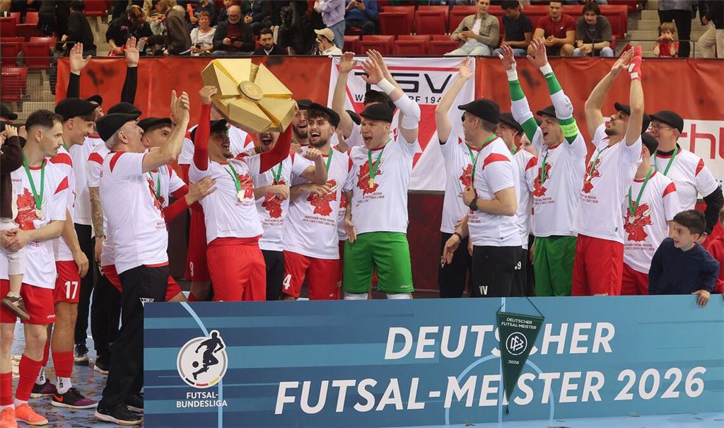 Meister-Jubel beim TSV Weilimdorf.