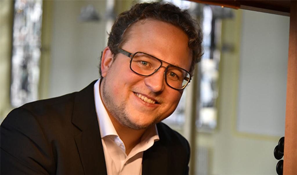 Meister an der Orgel: Simon Graeber. Foto: privat