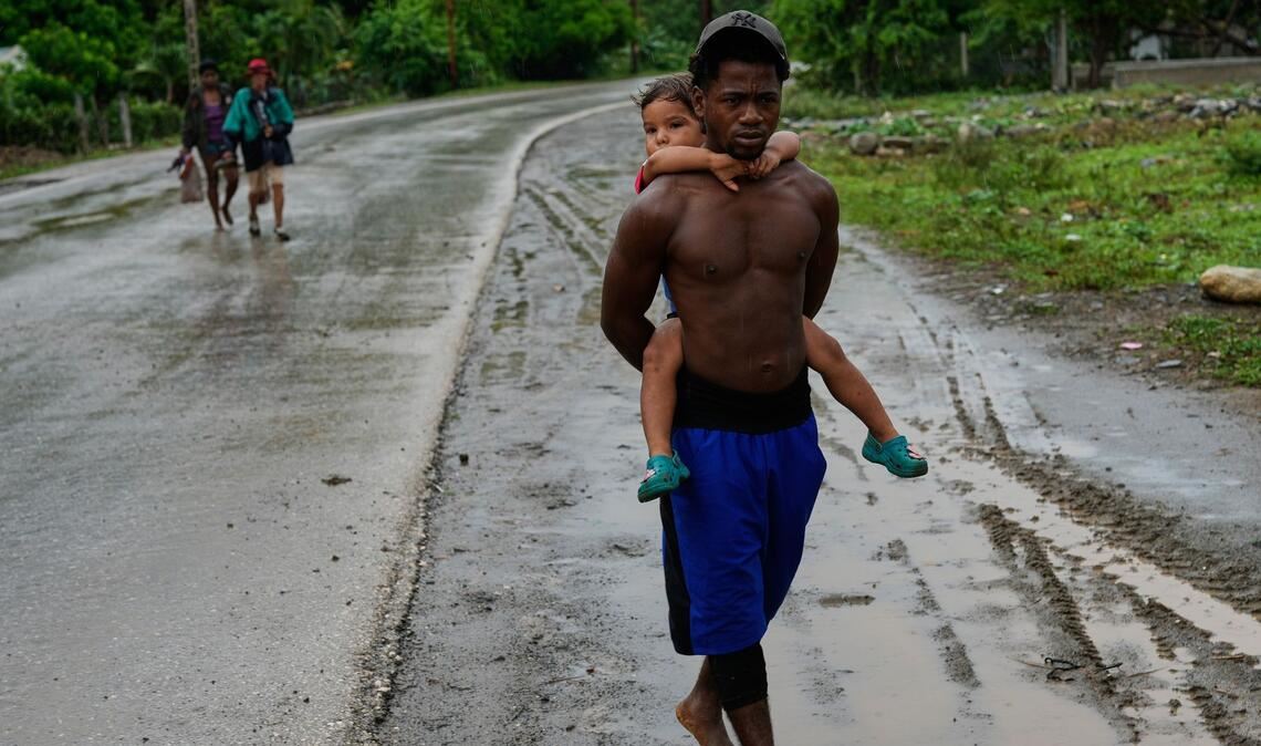 "Melissa" dürfte auch Kuba noch als starker Hurrikan erreichen.