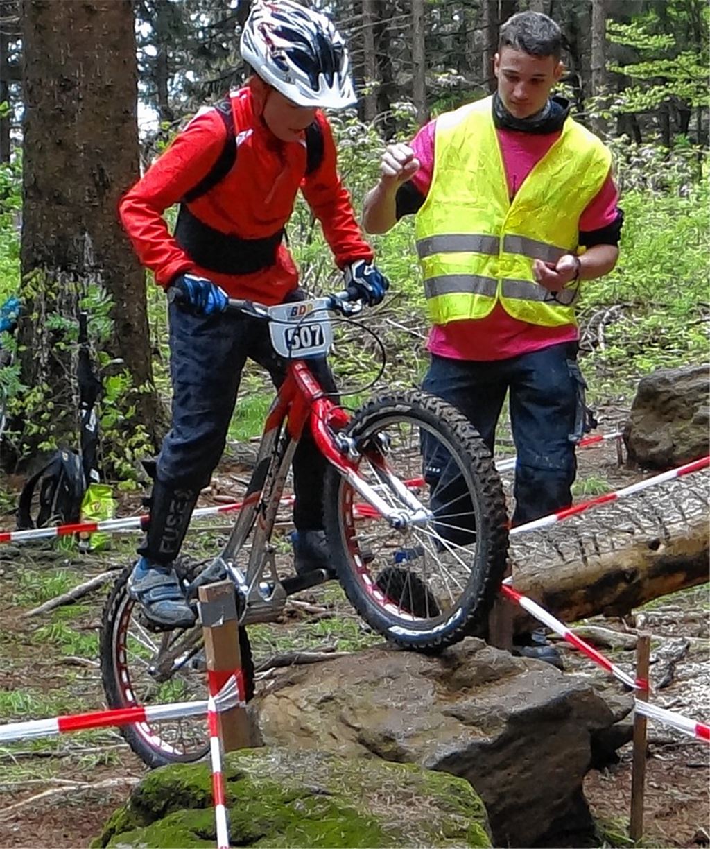 Melvin Herrmann wird bei seinem DM-Debüt auf Anhieb Deutscher Meister. Foto: privat