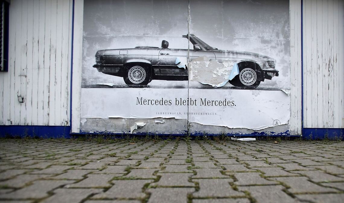 Mercedes bleibt Mercedes: aber nicht in der Werbung.