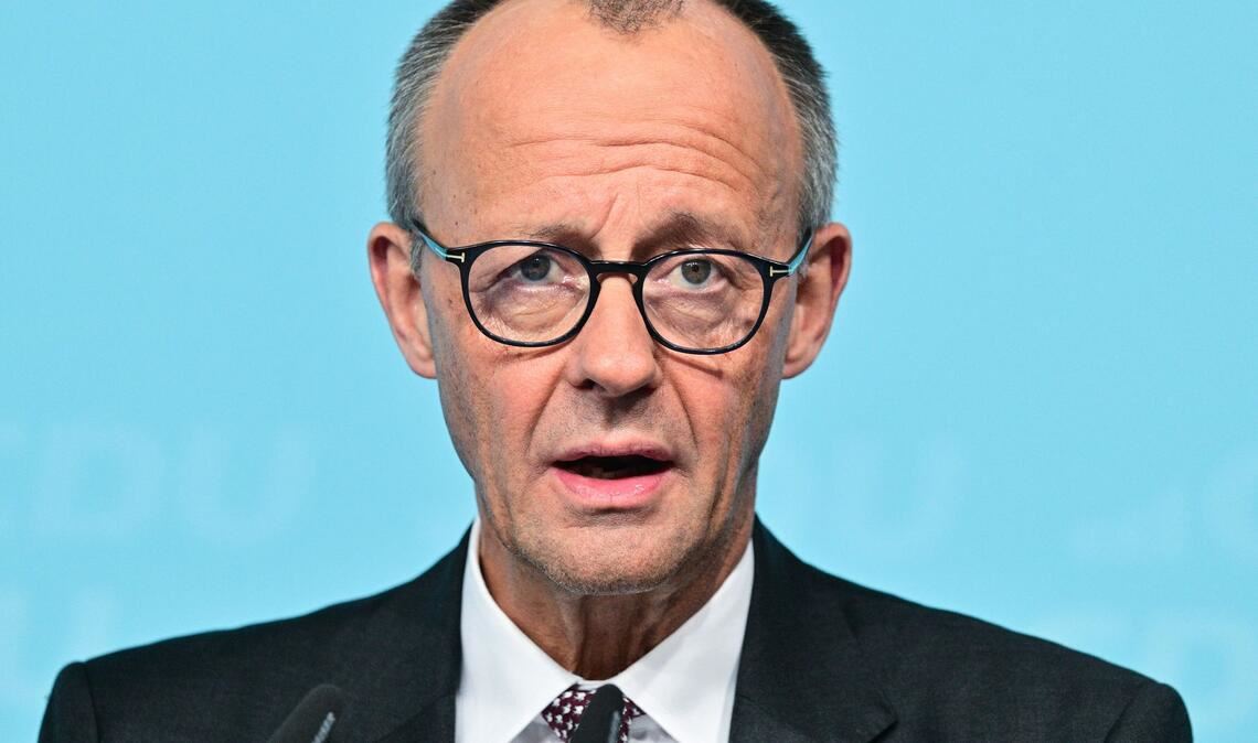 Merz befürwortet Social-Media-Verbot für Kinder. (Archivbild)