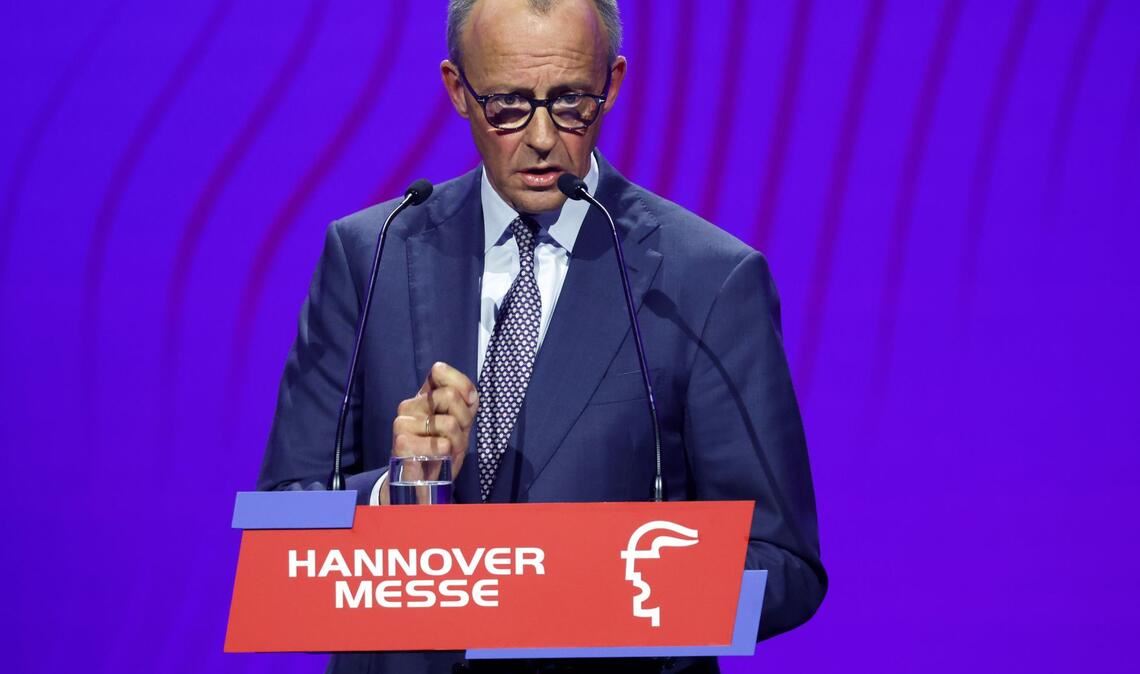 Merz betont zur Eröffnung die Bedeutung Brasiliens als Partnerland der Hannover Messe – und als wichtigsten Handelspartner Deutschlands in Südamerika.