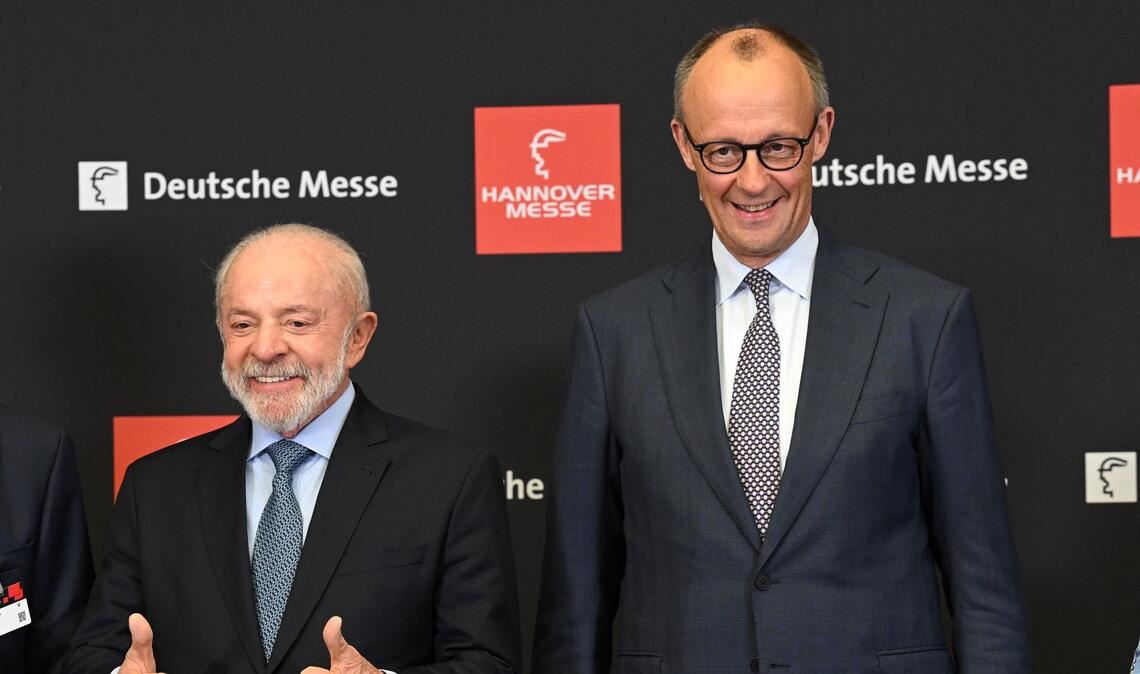 Merz erhofft sich von der Hannover-Messe ein Zeichen der Zuversicht