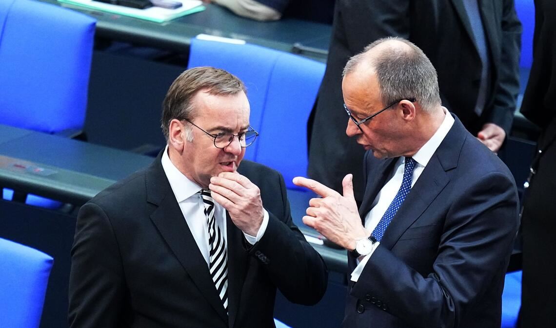 Merz und Pistorius: Zwei der wichtigsten Mitglieder des neuen Gremiums. (Archivbild)