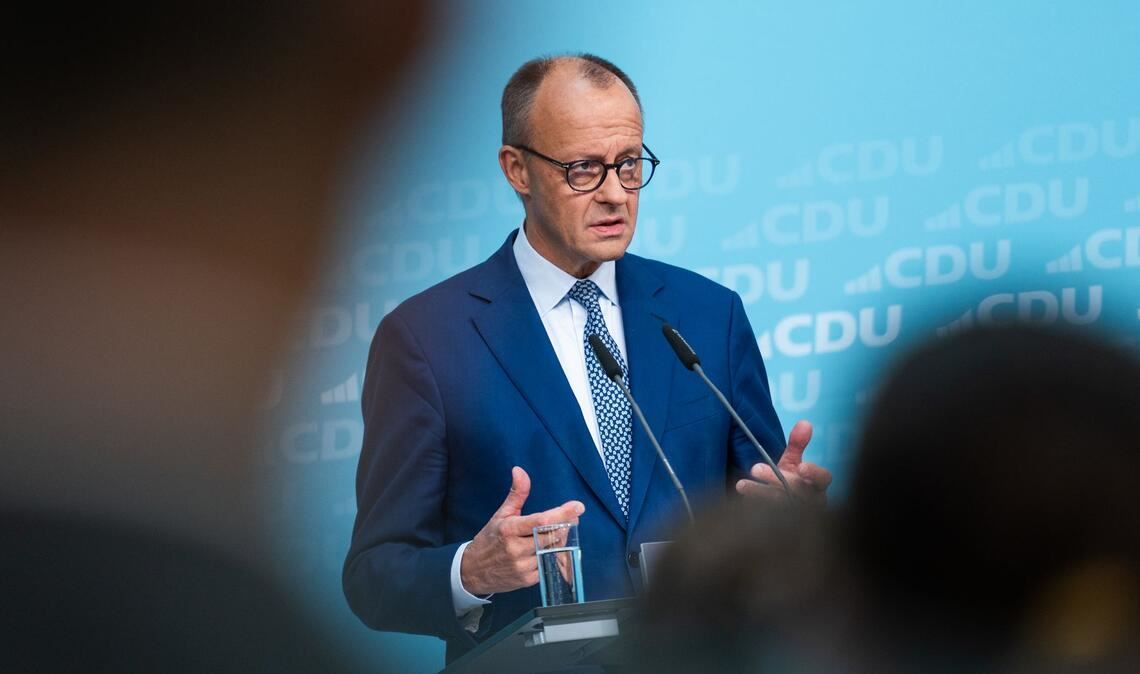 Merz verteidigte seine Worte zum "Stadtbild" am Montag.