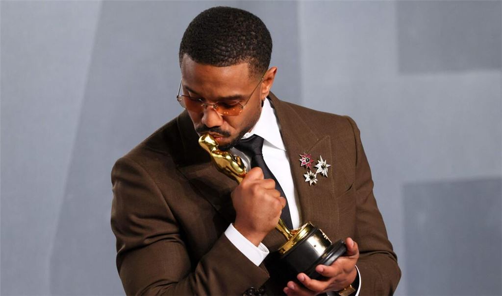 Michael B. Jordan im Oscar-Glück