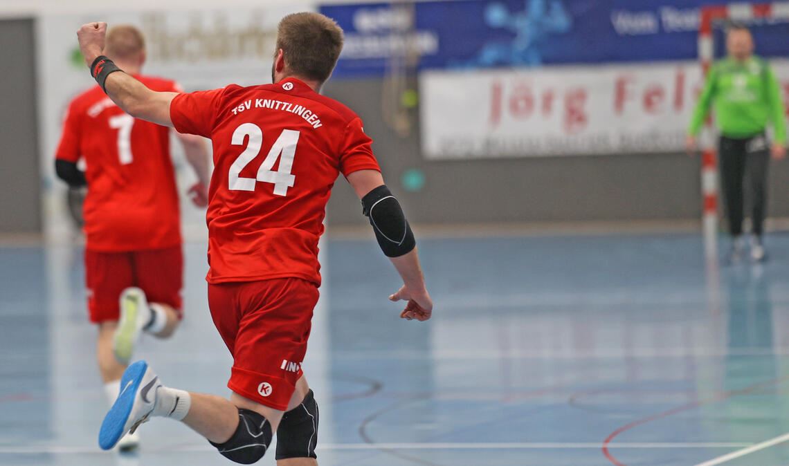 Michael Hörandel und der TSV Knittlingen wollen an diesem Sonntag wieder jubeln.