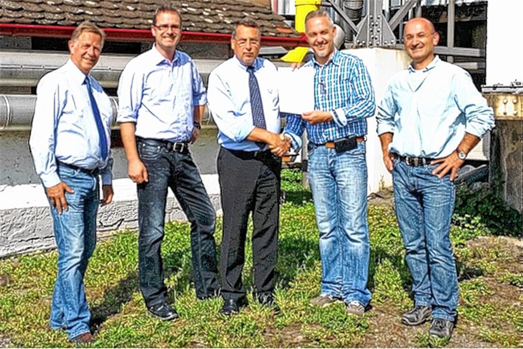 Michael Pohlmann (v.li.), Klaus-Martin Andreas, Henning von Knobelsdorff, Ulrich Müller und Mehmet Yerli. Foto: privat