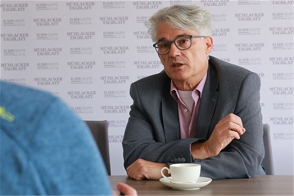 Michael Schwarz ist sich sicher: „Ich kann die Wahl gewinnen.“ Foto: Disselhoff