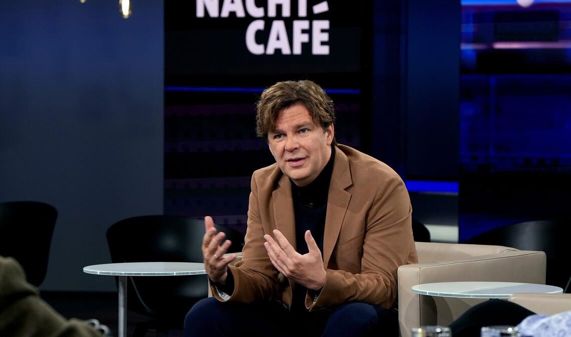 Michael Steinbrecher, Moderator des "Nachtcafé".