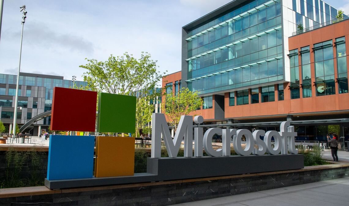 Microsoft profitiert seit Jahren von seinem Cloud-Geschäft. (Archivbild)