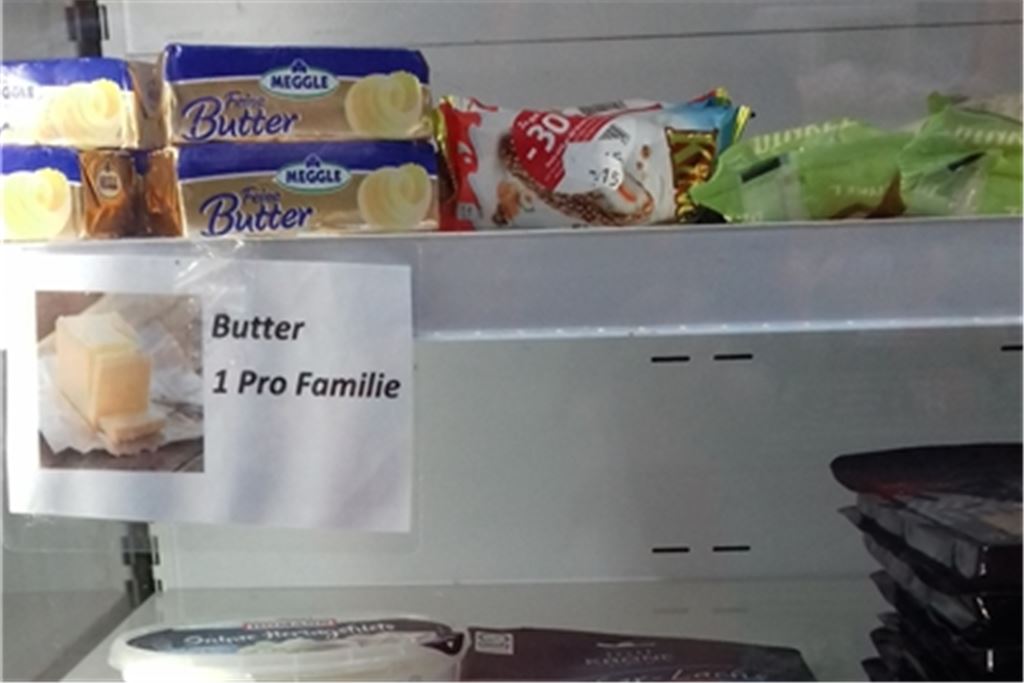 Milchprodukte sind rar und werden mitunter stückweise zugeteilt. Foto: Filitz