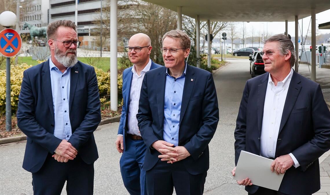 Ministerpräsident Daniel Günther erklärte die Bereitschaft, Lyten bei den weiteren Schritten zu unterstützen. (Archivbild)