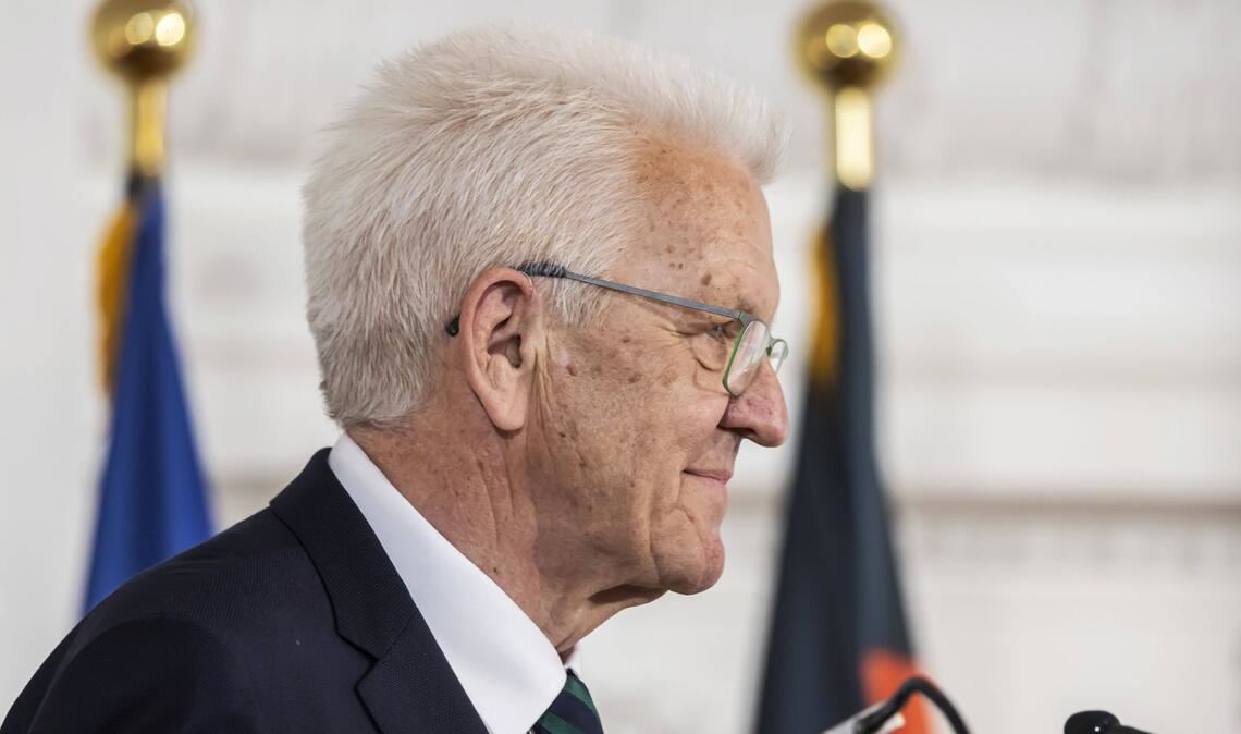 Ministerpräsident Winfried Kretschmann – 15 Jahre lang regierte er das Land, nun ist Schluss.