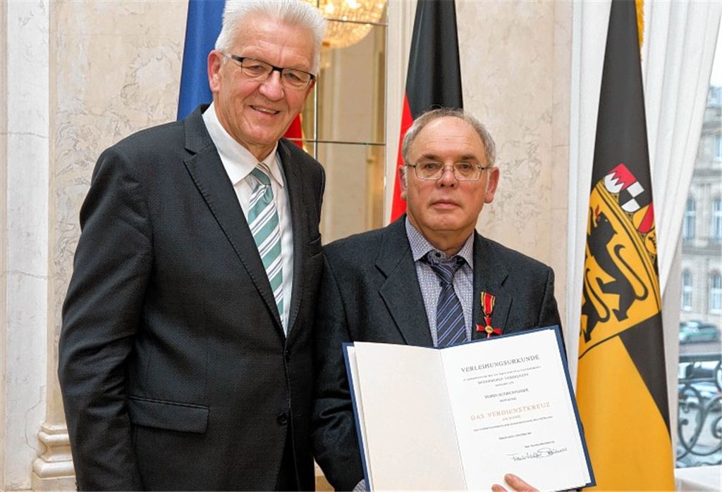 Verdienstkreuz für Achim Wegmer