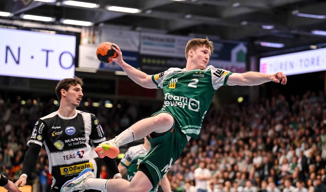 Mister Zuverlässig: Rückraum-Allrounder Oskar Neudeck.