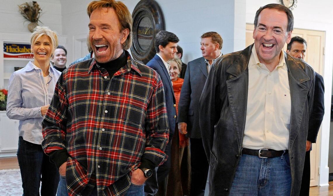 Mit Action-Rollen wurde Chuck Norris in Hollywood bekannt. (Archivbild)