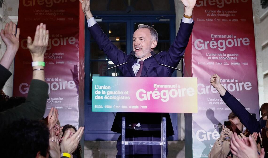 Mit Emmanuel Grégoire konnten die Sozialisten das Bürgermeisteramt in Paris verteidigen.