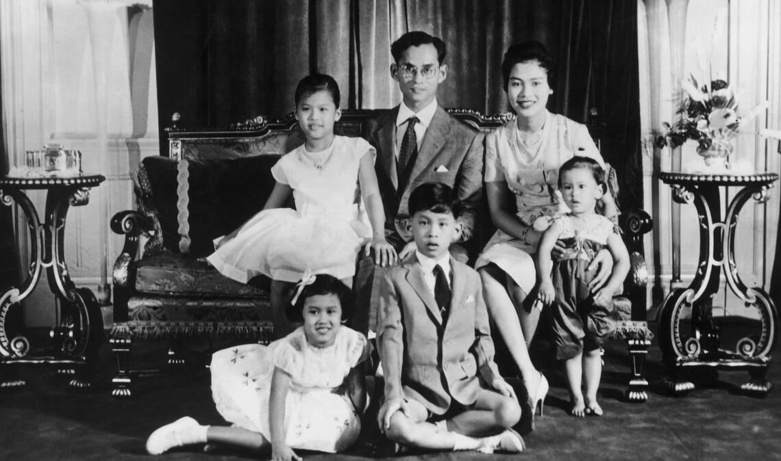 Mit König Bhumibol hatte Sirikit vier Kinder. (Archivbild)