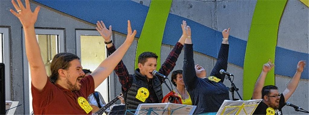 Chöre verbreiten Freude im Kinderzentrum