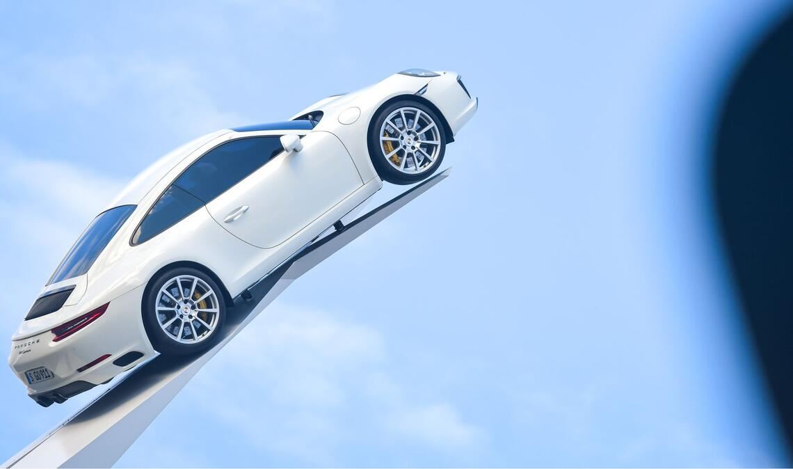 Mit Porsche ging es jahrelang hoch hinaus – nun rutschte das Unternehmen beinahe in die roten Zahlen.