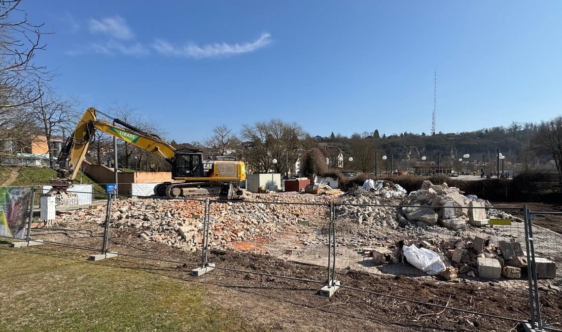 Mit dem Abbruch des Keefer-Gebäudes wird in den Enzgärten in Mühlacker Platz für ein neues Angebot geschaffen. Foto: privat