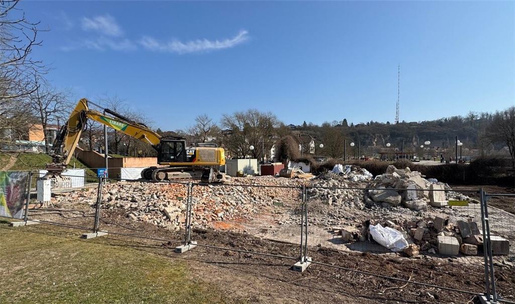 Mit dem Abbruch des Keefer-Gebäudes wird in den Enzgärten in Mühlacker Platz für ein neues Angebot geschaffen. Foto: privat