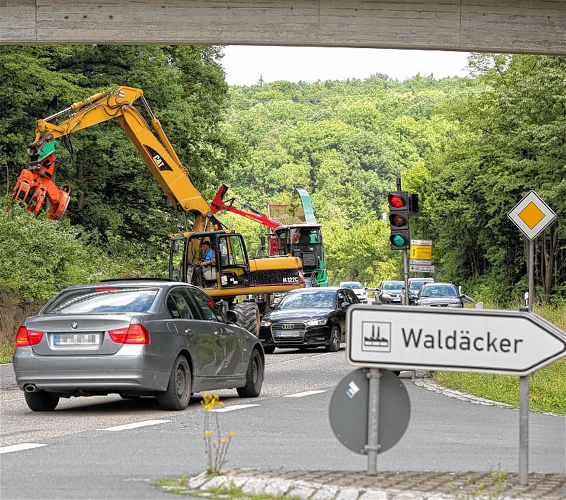 Erschließung wirft Schatten voraus