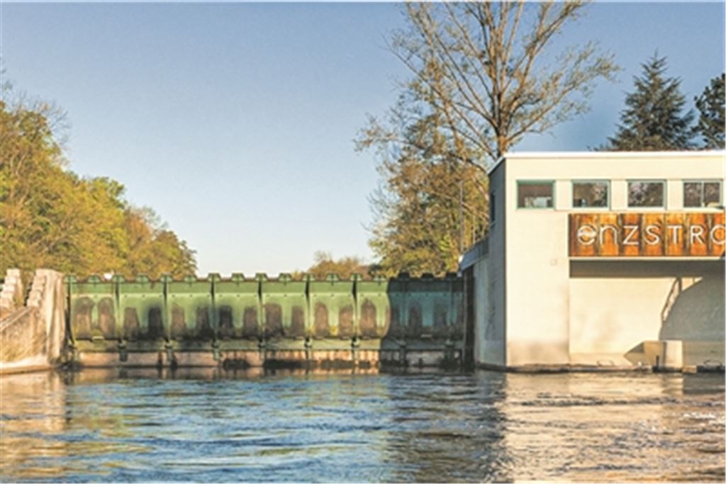 Mit dem „Enzstrom“ bieten die Stadtwerke Mühlacker ihren Kunden an, 100 Prozent Wasserkraft zu beziehen und somit etwas zur Energiewende beizutragen. Foto: privat