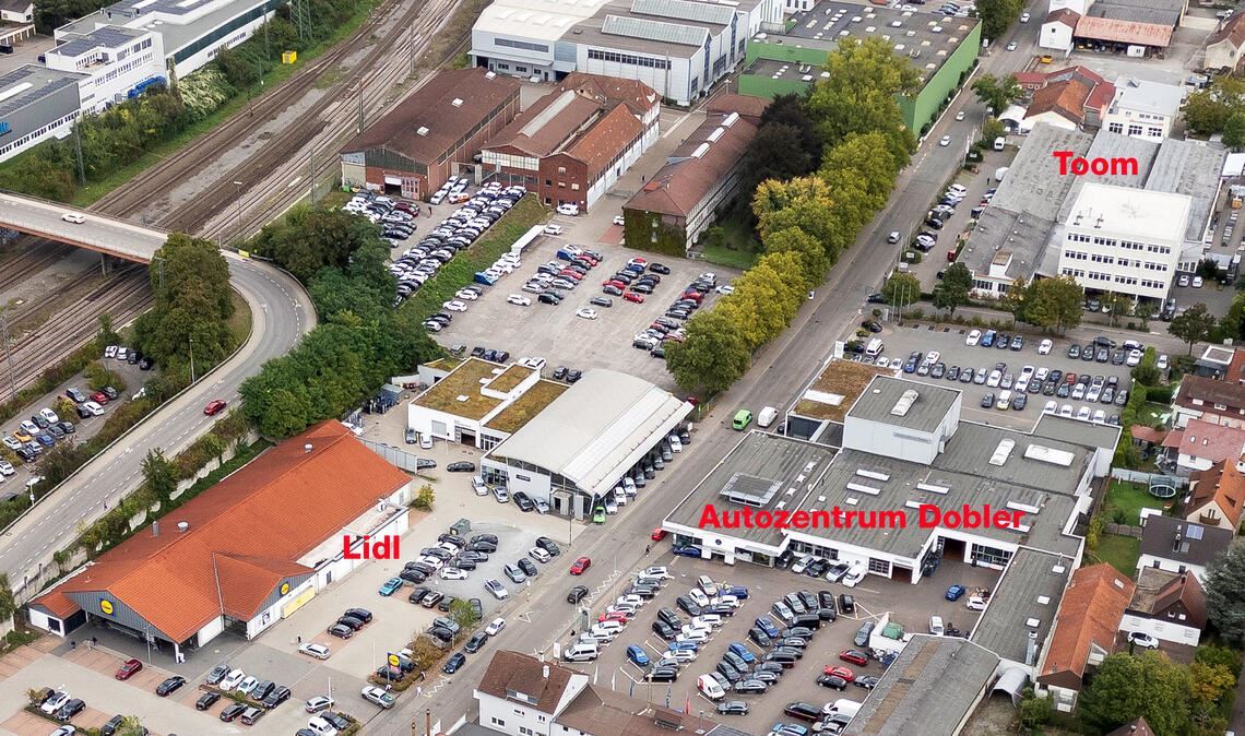 Mit dem Umzug des Baumarkts von der Industriestraße auf das Ziegeleigelände könnten sich auch für die Nachbarn an der Industriestraße neue Optionen eröffnen. Foto: Fotomoment