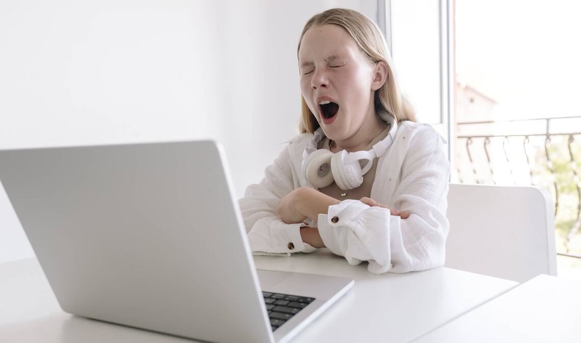 Mit dem Wechsel der Jahreszeiten ist vielen Menschen zum Gähnen zumute.