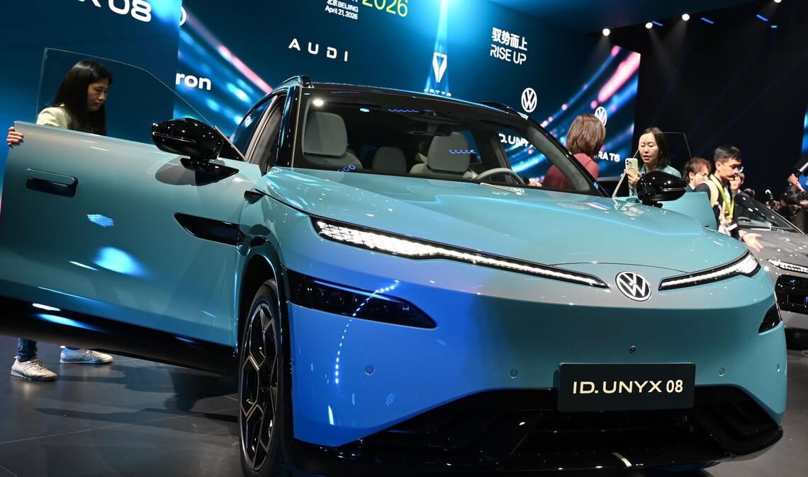 Mit dem in China entwickelten E-Modell D.Unyx 08 will VW dort wieder Boden gutmachen. (Archivbild)