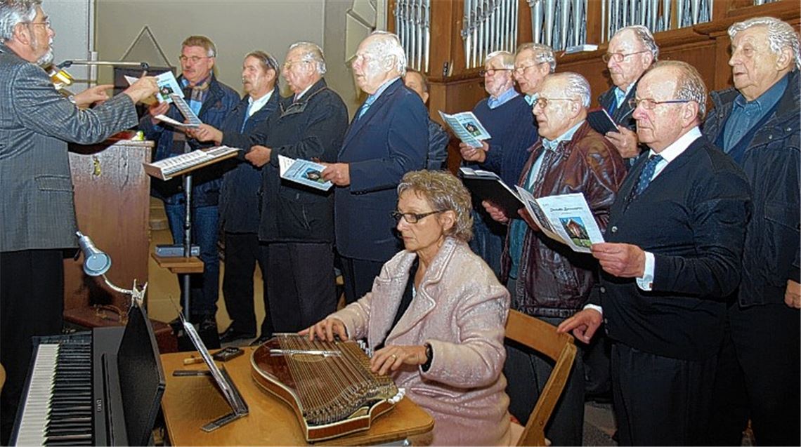 Kirchenchor überrascht