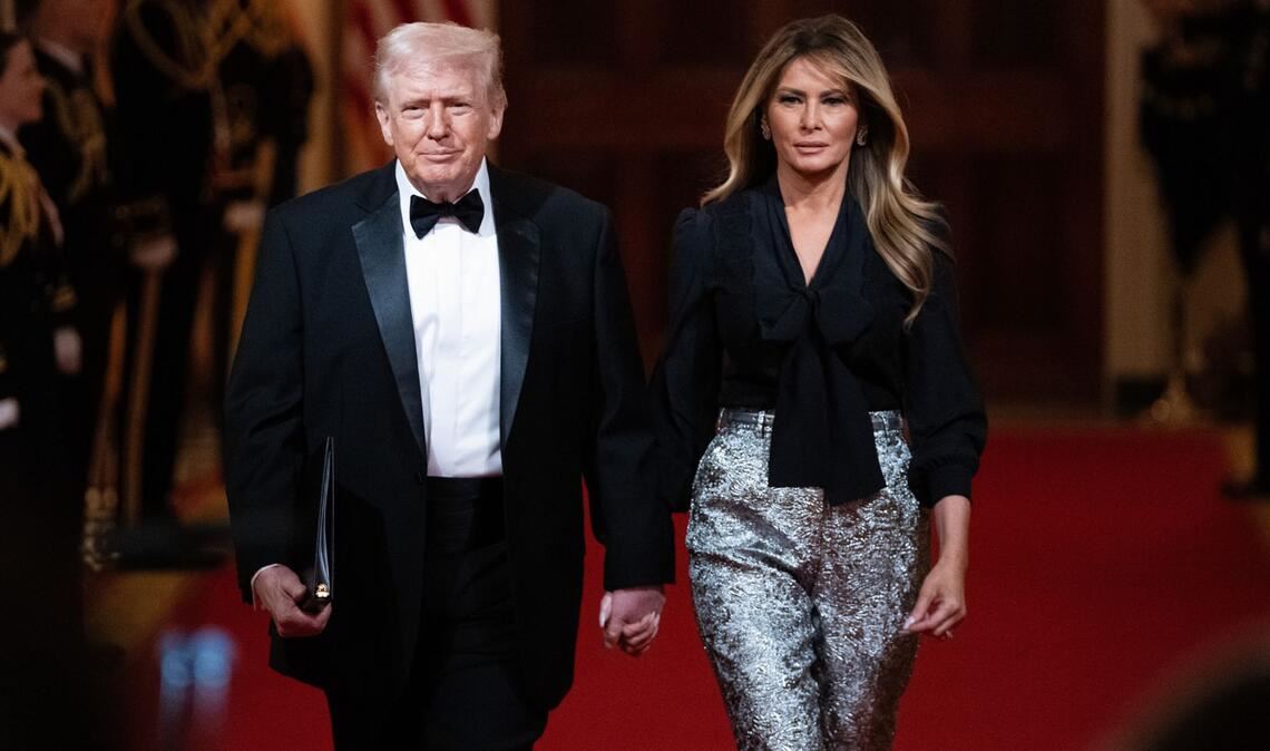 Mit der Musikauswahl zu ihrem Post sorgt Melania Trump für große Irritation.