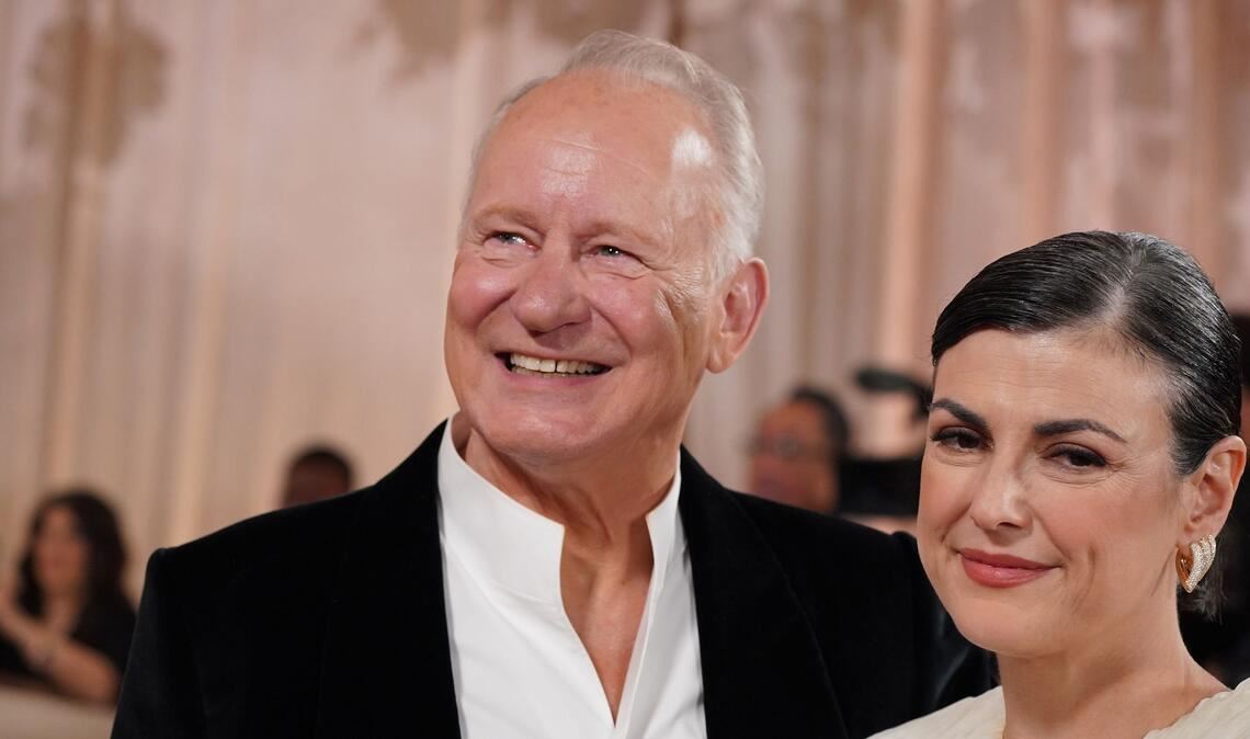 Mit der US-Amerikanerin Megan Everett hat Skarsgård zwei Kinder. Dazu kommen sechs mit seiner ersten Frau. (Archivbild)