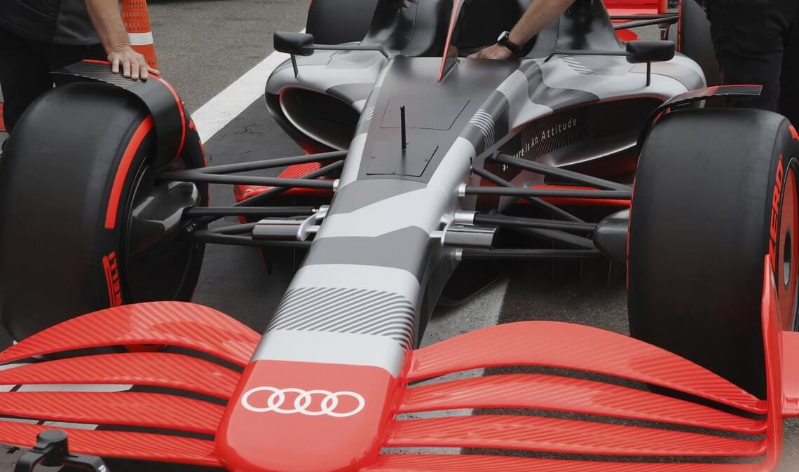 Mit diesem Modell kündigte Audi seinen Formel-1-Einstieg an.