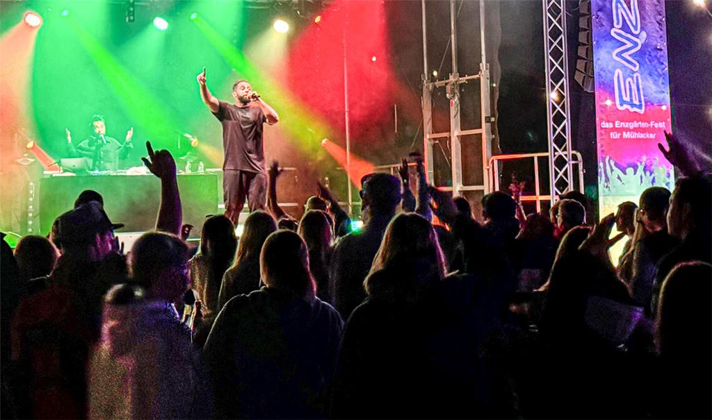 Mit einem Auftritt des Rappers „Megaloh“ hat das „Enzival“ in diesem Jahr schon auf ein deutlich jüngeres Publikum gesetzt. Foto: Archiv