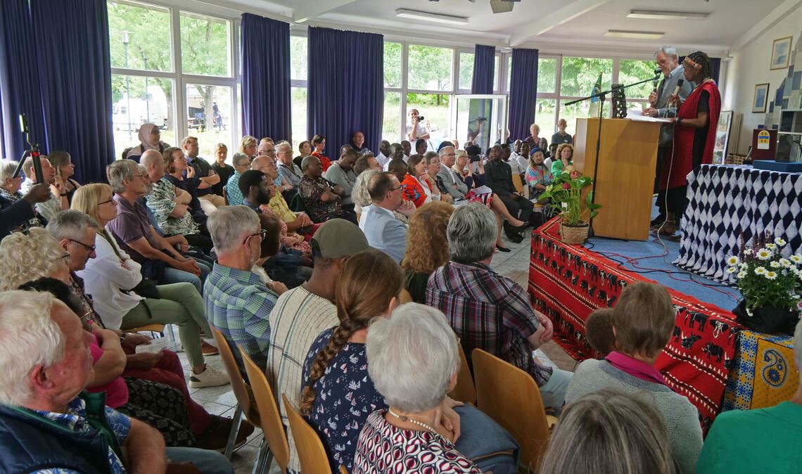 Mit einem Festakt ist am Sonntag der Internationale Tag der Kisuaheli-Sprache in Mühlacker gefeiert worden. Foto: Friedrich