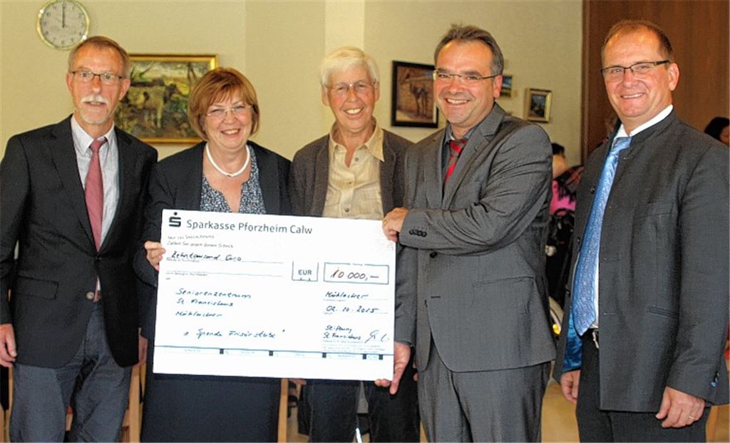 Plus an Lebensqualität im Seniorenzentrum